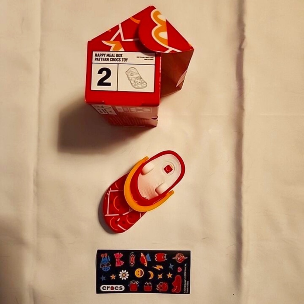 2024 Macdonalds Croc Shoe Toy Happy Meal #2